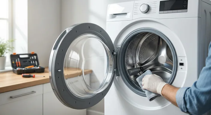 Washing machine maintenance