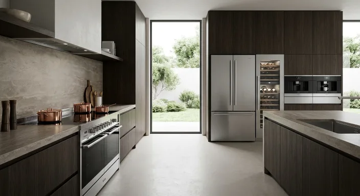Modern kitchen appliances